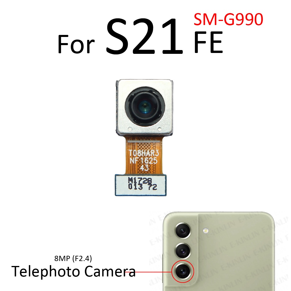 Ống Kính Camera Trước Sau Macro Siêu Rộng Cho Samsung Galaxy S21 Plus Ultra FE Flex
