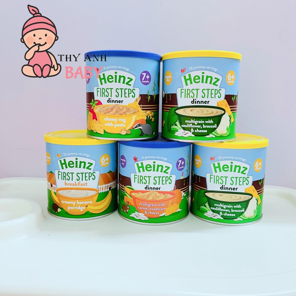 Bột Ăn Dặm Heinz  Anh Hộp 200gr