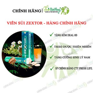 Viên Sủi Zextor hỗ Trợ Cải Thiện Sinh Lực Nam Giới Hộp 20 Viên Sủi [CHÍNH HÃNG]