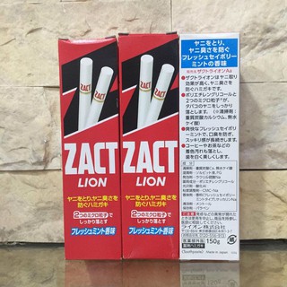 Kem đánh răng cho người hút thuốc lá ZACT Lion Nhật Bản
