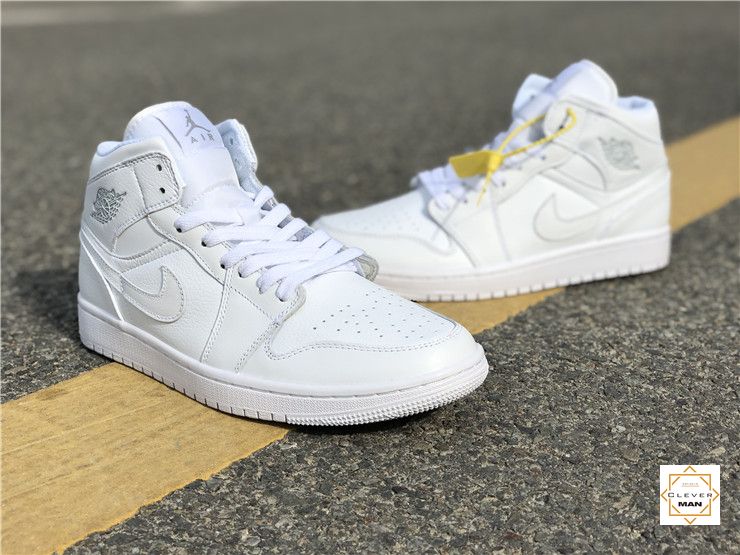 (FREESHIP+HỘP) Giày thể thao AIR JORDAN 1 Retro High Full white full trắng cao cổ | BigBuy360 - bigbuy360.vn