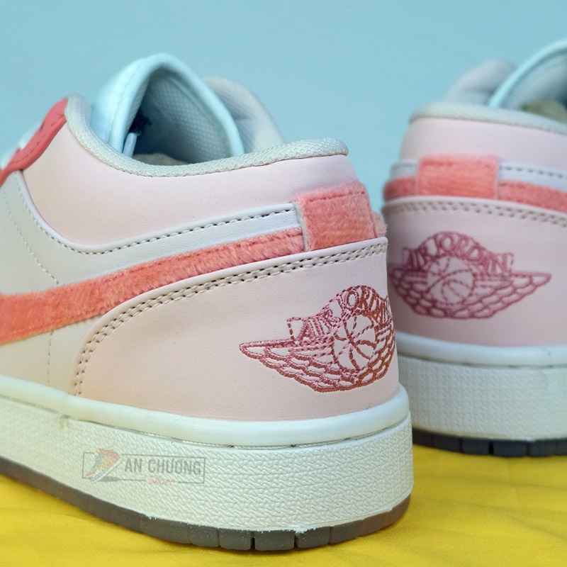 Giày Sneaker JD1 Low SE Mighty Swooshers Pink - Hàng Chuẩn 1:1 Chất Lượng