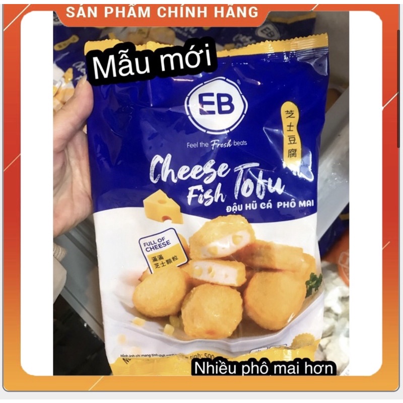 Đậu Hủ Phô Mai Hiệu EB Nhập Khẩu Malaysia Giá Tốt 500g-25Viên. Mua Nhiều Giá Sỉ