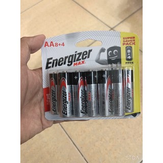 Pin AA Energizer vi tiết kiệm 8+4