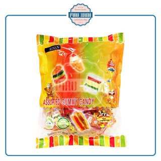 Kẹo Dẻo Gummy Risen Hình Hamburger, Sandwich, Hot dog & Cây Kem (Gói 350g)