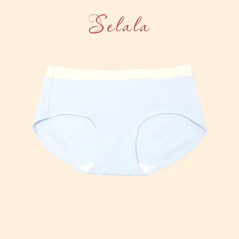 Quần Lót Cotton Selala Co Giãn 4 Chiều Thoáng Mát Màu Siêu Xinh QC28
