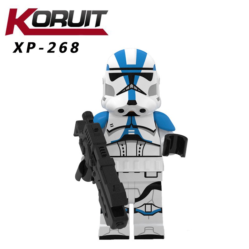 Minifigures Star Wars Các Mẫu Nhân Vật Trong Seri Phim Chiến Tranh Giữa Các Vì Sao Phần 9 KT1034