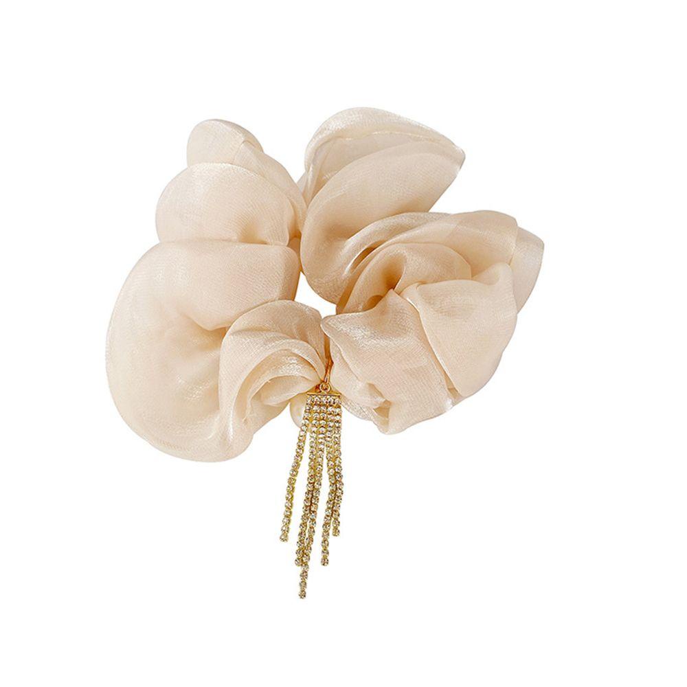 Dây Buộc Tóc Organza 15H Thiết Kế Thời Trang Sang Trọng Cổ Điển Phong Cách Hàn Quốc