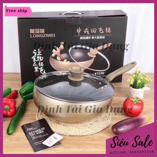 Chảo vân tổ ong sâu lòng size 32cm siêu chống dính