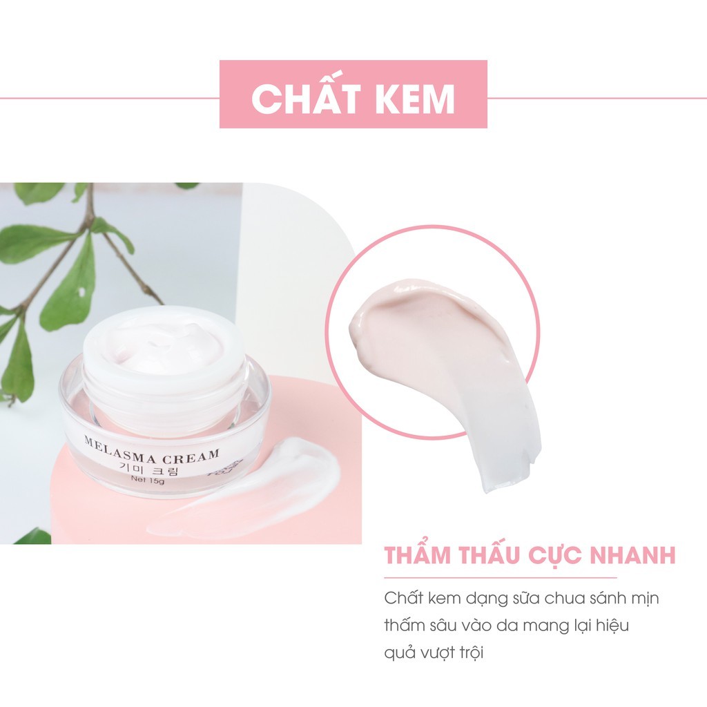 Bộ sản phẩm làm mờ nám da mặt Truesky V04 gồm 1 kem giảm nám da 15g + 1 gel tẩy tế bào 60ml + 3 miếng mặt nạ 25g/miếng