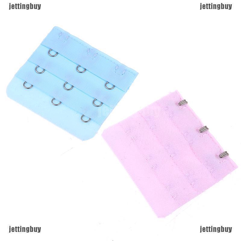 JETTING Set 10 miếng móc nới áo ngực thiết kế 3 hàng móc