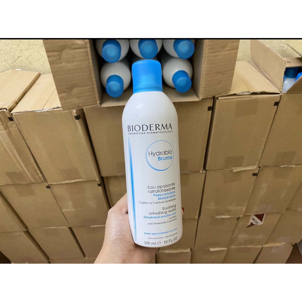 Xịt Khoáng Bioderma Hydrabio Brume 300ml