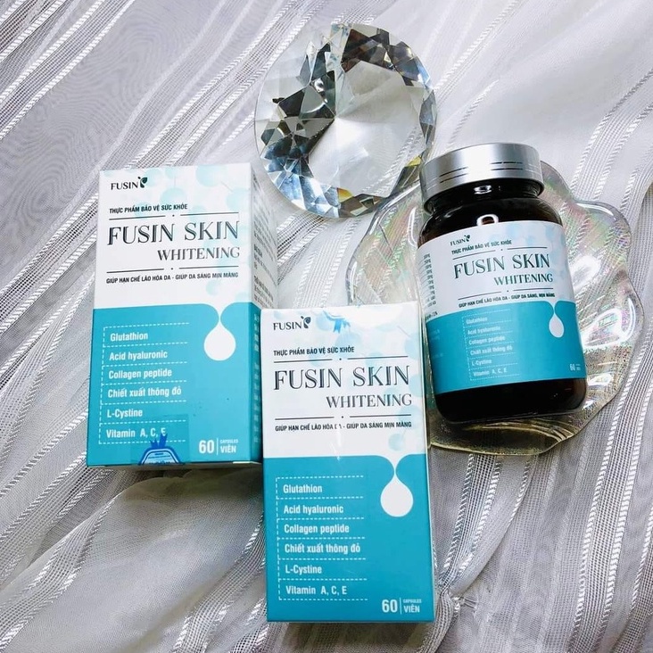 Viên trắng da toàn thân FUSIN SKIN WHITENING