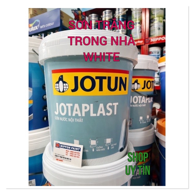 Sơn nước trong nhà đa dạng màu sắc JOTUN JOTAPLAST 17 lit( 50mv -2lop