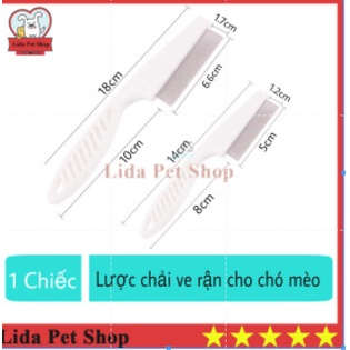 COMBO 25 LƯỢC CHẢI VE RẬN CHO CHÓ MÈO!!