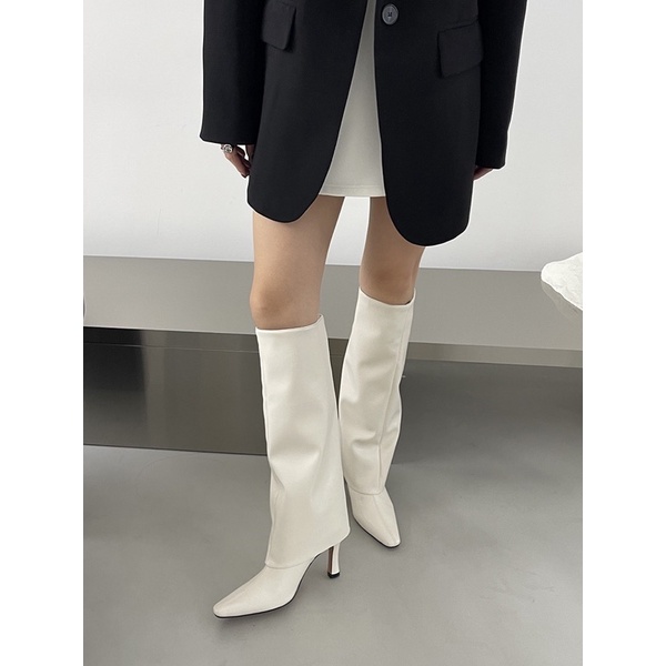 Boot cao gót nữ Ulzzang Hàn Quốc BORA SHOP mũi nhọn order