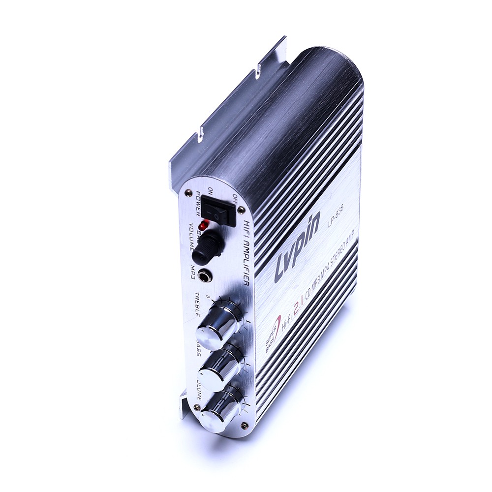 Ampli Mini 12V Hifi 2.1 độ xe nghe nhạc cực hay LP-838