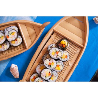 Mành tre cuốn sushi kimbap 24cm