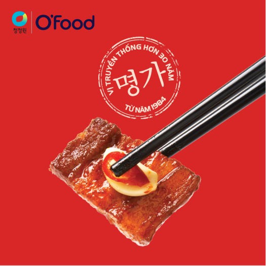 Sốt ướp thịt Hàn Quốc O'Food (80g)