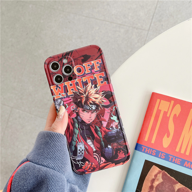 Ốp Lưng Tpu Mềm Họa Tiết Hoạt Hình Naruto Cho Iphone 12 11 Pro Max 6 6s 7 8 Plus Iphone X Xs Max Xr Se 2020