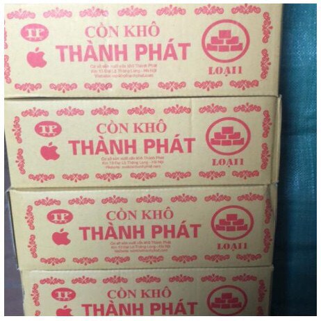 1 KG CỒN KHÔ 4 CỤC TO NƯỚNG, LẨU BẾP CỒN TIỆN LỢI - CỒN KHÔ THÀNH PHÁT