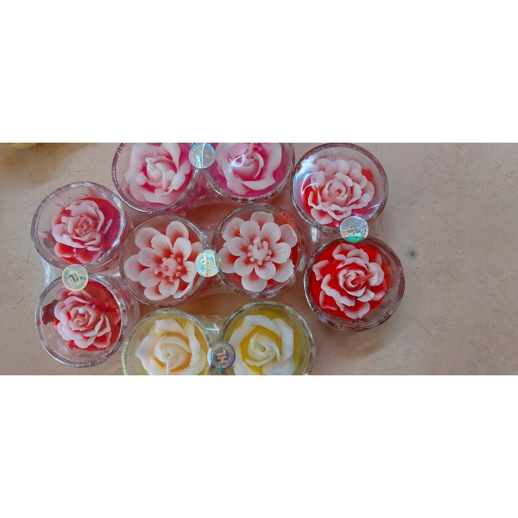 Đèn cầy ly  cúng T01 sáp bơ cháy liên tục 10 tiếng