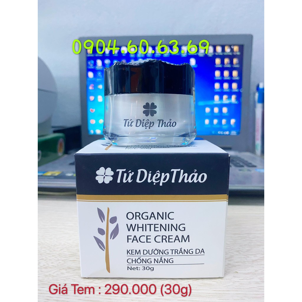 Kem Dưỡng Trắng Da Chống Nắng TỨ DIỆP THẢO 30g