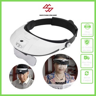 Kính lúp đeo đầu có đèn MG81001-G ( 5 mắt kính )