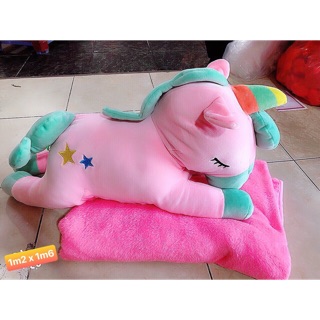 GỐI MỀN 3in1 KỲ LÂN UNICORN Cao Cấp,Loại 1