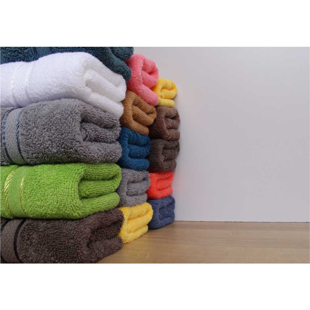 Khăn mặt cao cấp 100% cotton dày dặn thấm hút cực tốt không phai màu_Khăn lau mặt Hanoitex