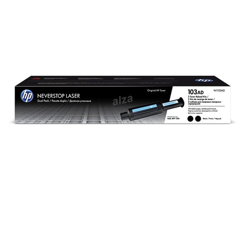 Mực in laser HP 103A - W1103A Black Neverstop Toner Reload Kit – 2500pages - Hàng HP Việt Nam