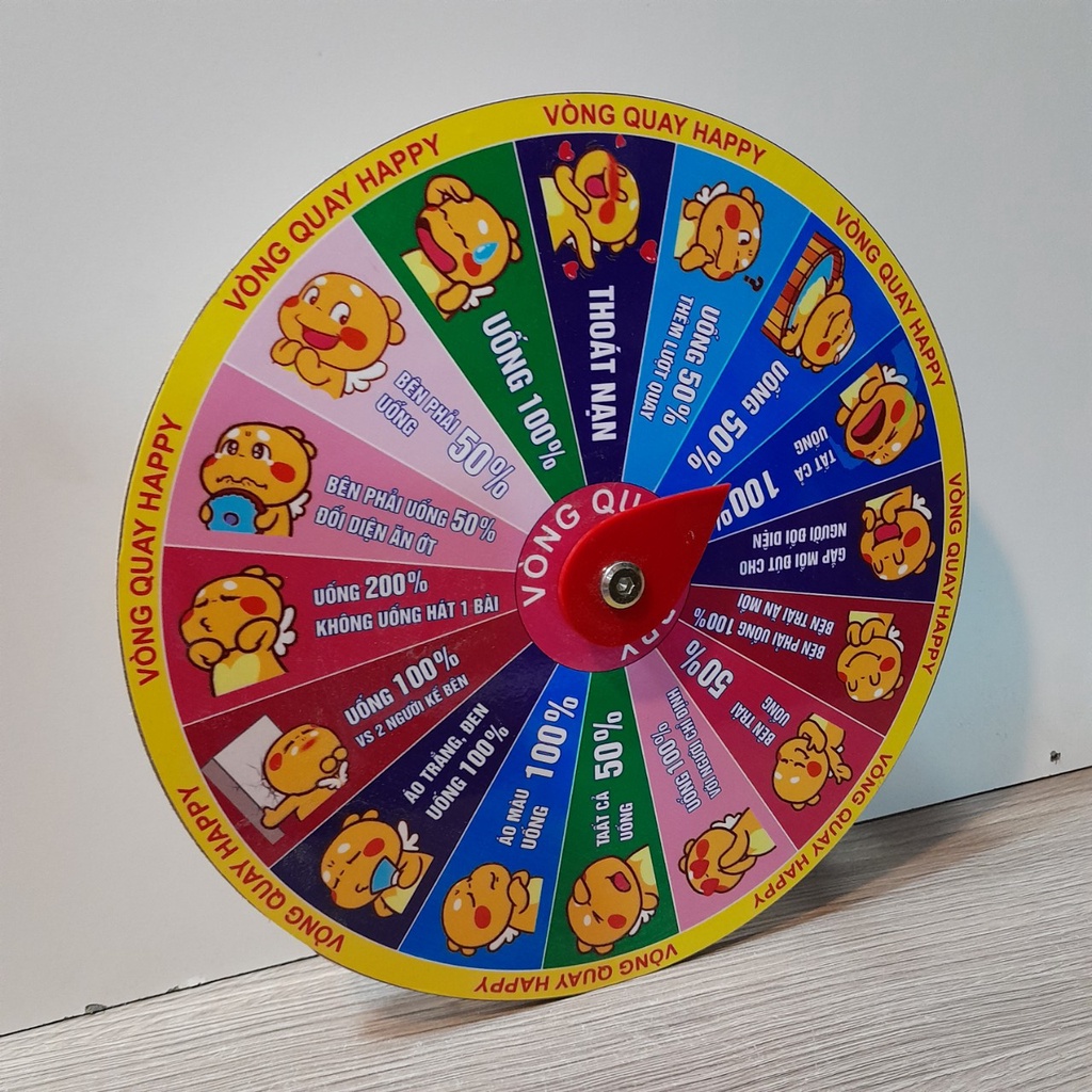 VÒNG QUAY ĂN NHẬU - Size 25cm- COMPO 20 cái