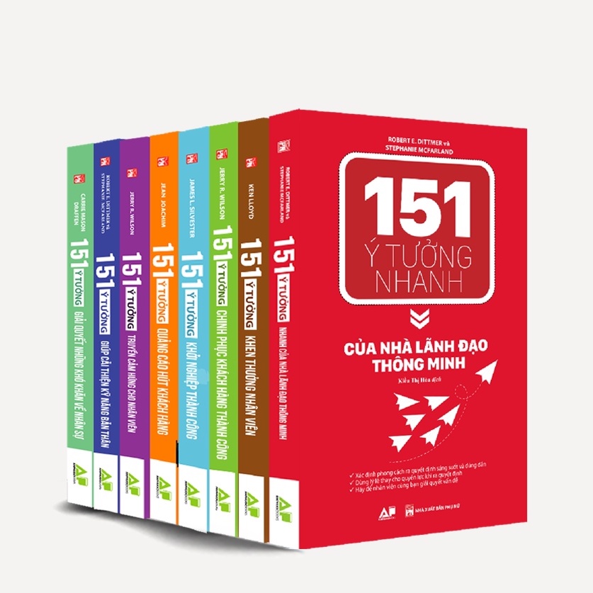 Sách - Combo 151 Ý Tưởng Đột Phá Cho Doanh Nghiệp