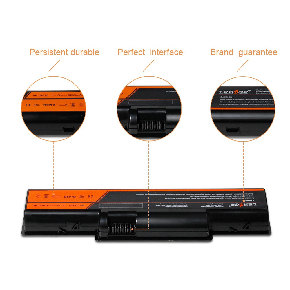 Pin laptop Acer Aspire 5516, 5517, 4732, 5332, 5334 Chính hãng Lenoge