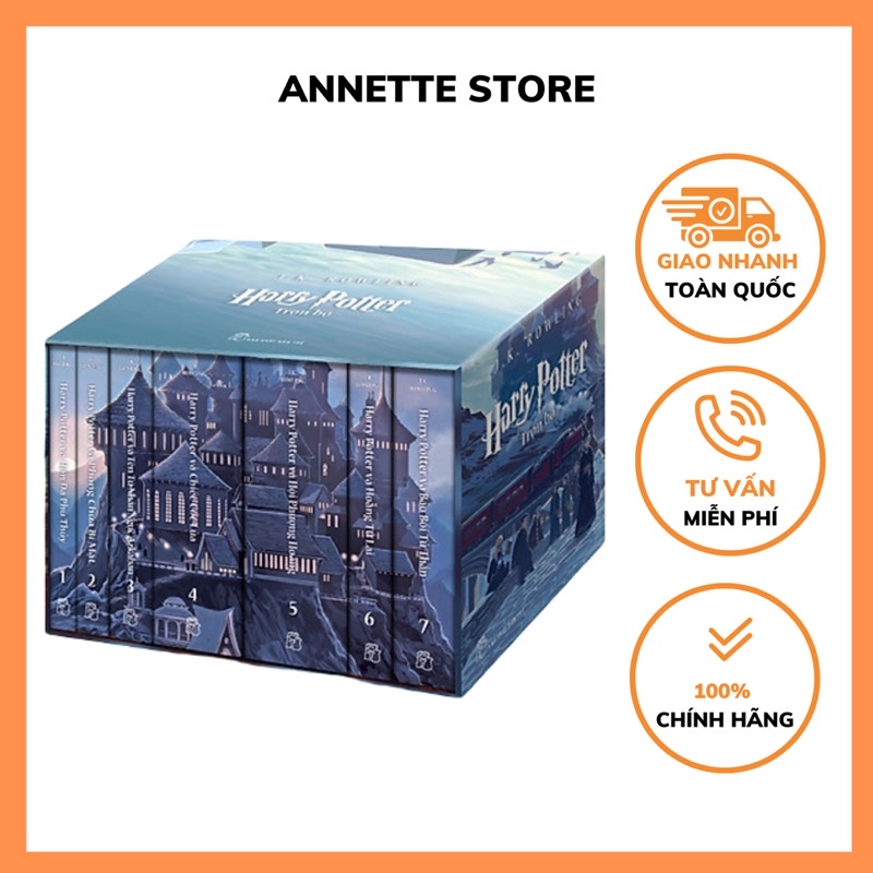 New - Boxset Harry Potter - Tiếng Việt (Trọn Bộ 7 Tập)