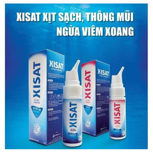 Nước Biển Sâu Xịt Mũi Xisat