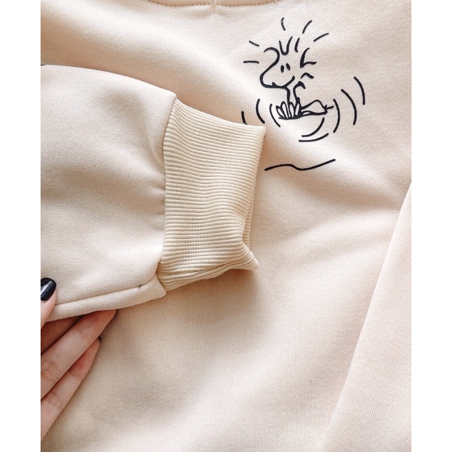 [FREESHIP - HÀNG LOẠI 1] ÁO NỈ SNOOPY IN 2 MẶT HOT HIT | BigBuy360 - bigbuy360.vn