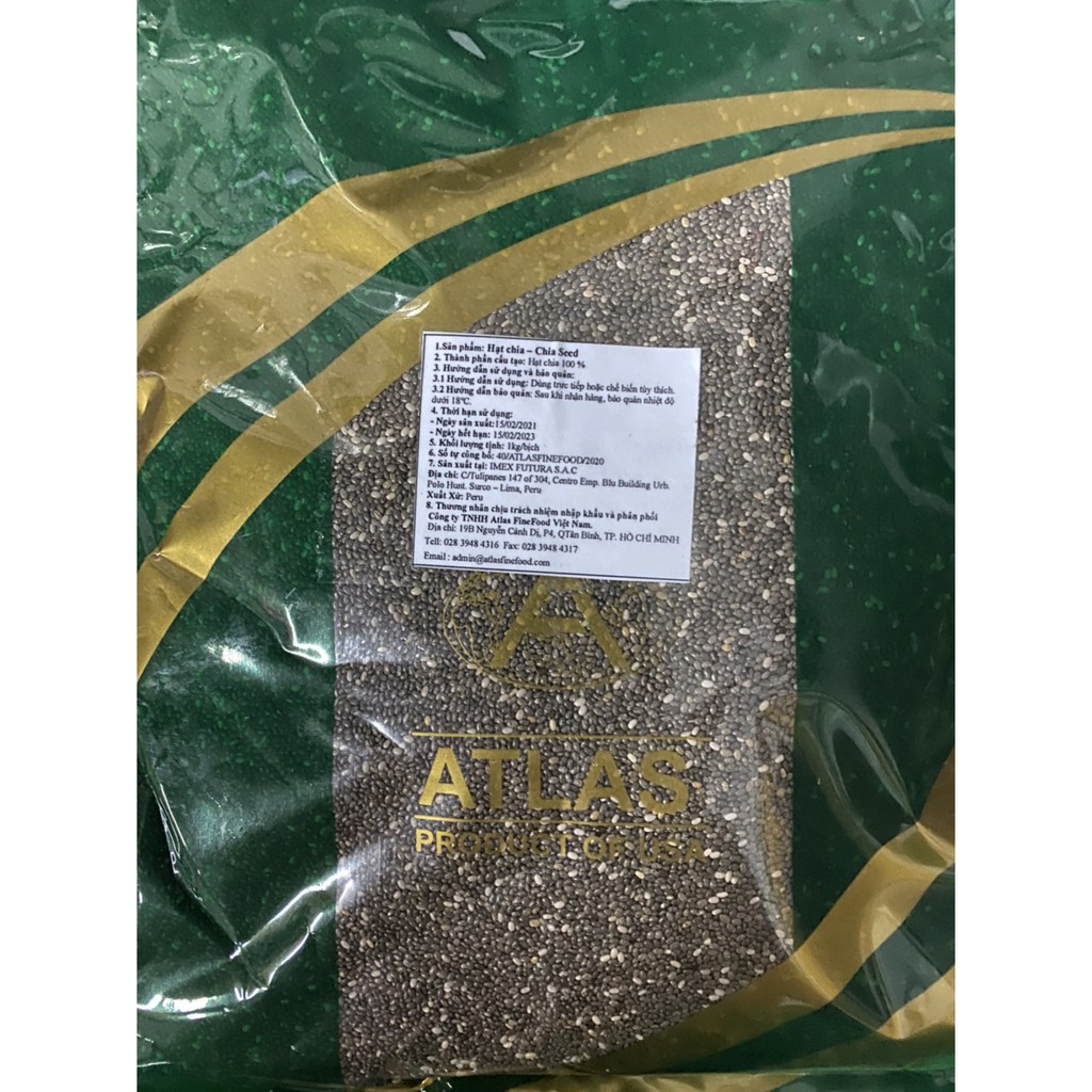 Hạt  chia  Úc - Chia  seed 1KG