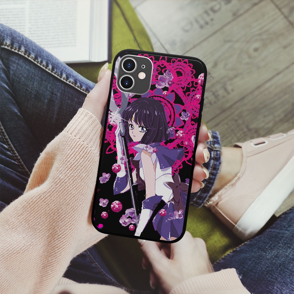 Ốp lưng anime thủy thủ sao thổ xinh đẹp cho IPHONE và SAMSUNG  MANGA00731