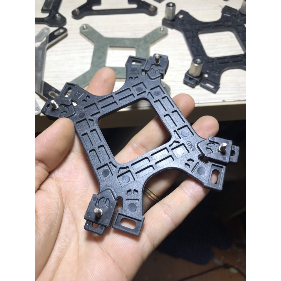 Đế bắt tản nhiệt backplate, Clip nhựa, Gông bắt tản nhiệt socket 775 115x 1366