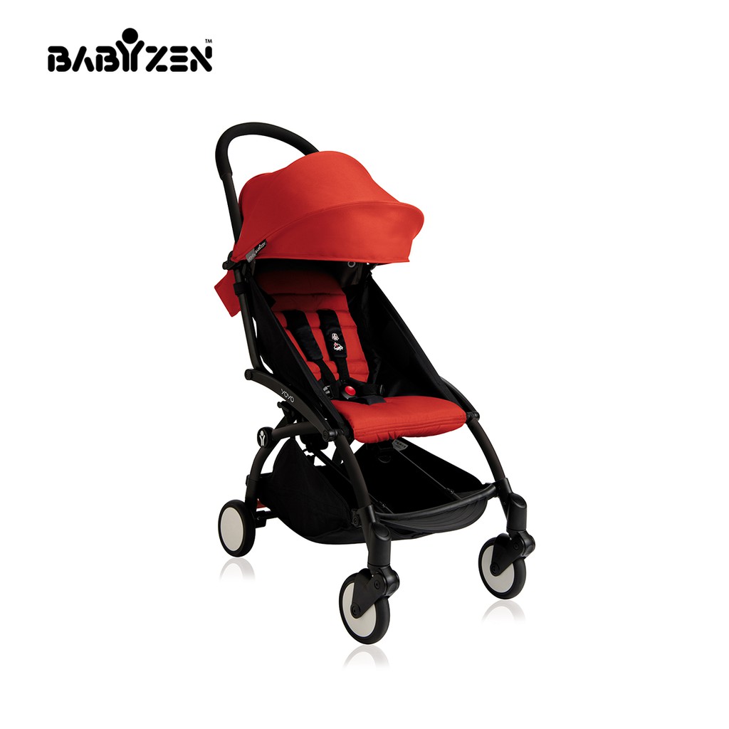 Bộ màn chụp và đệm xe đẩy BABYZEN YOYO 6+ Đỏ Cam