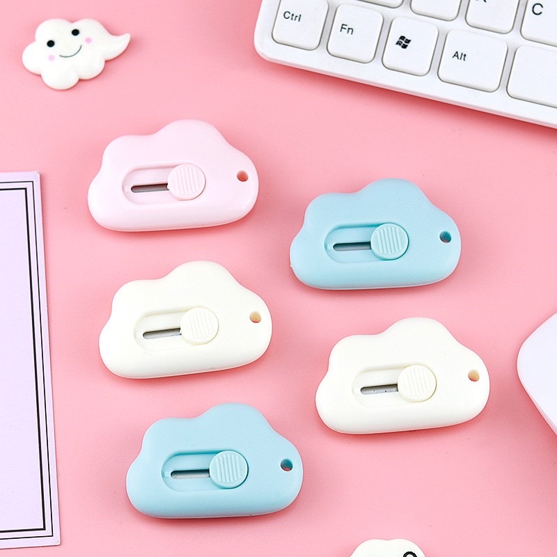 Dạo Rọc Giấy Mini Hình Đám Mây