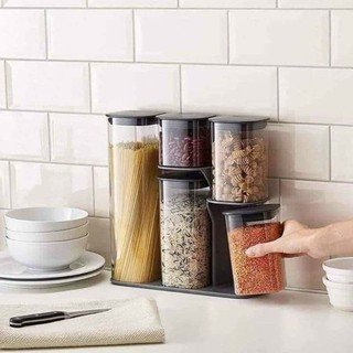 Set 5 hộp PODIUM đựng đồ khô, gia vị các loại của Joseph Joseph