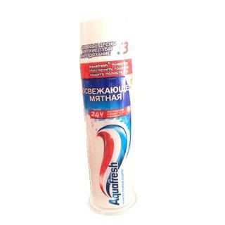 Kem đánh răng Aquafresh bạc hà 3 trong 1 bảo vệ 24h 100g