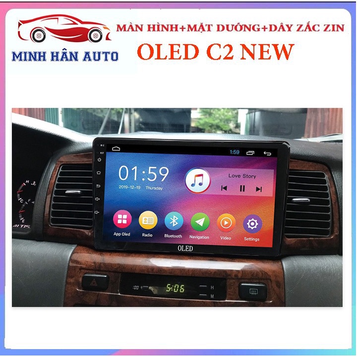 TẶNG VIETMAP S1-COMBO màn hình OLED C2 NEW kèm dưỡng cho xe TOYOTA ALTIS 2003-2007, phụ kiện xe hơi cao cấp