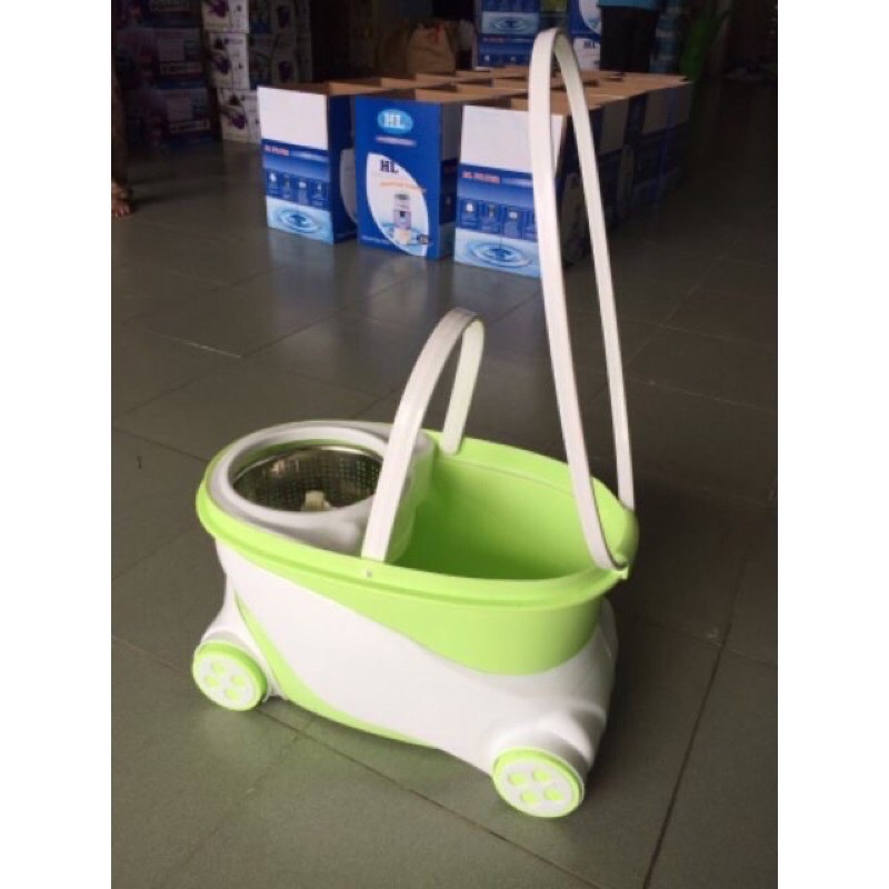 thùng 360 độ có bánh xe đủ màu