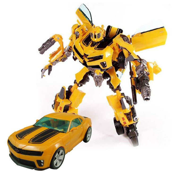 Đồ chơi lắp ráp mô hình robot xe hơi Transformers bumblebee quà tặng cho trẻ em