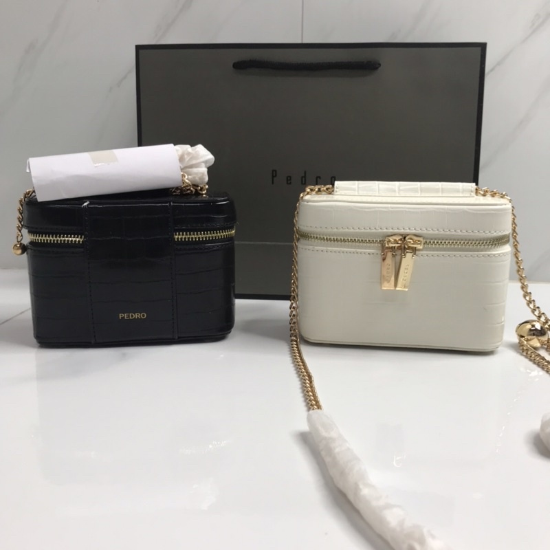 Túi Nữ Đeo Chéo Dạng Cốp Mini Da Vân Cá Sấu Hot New 2021