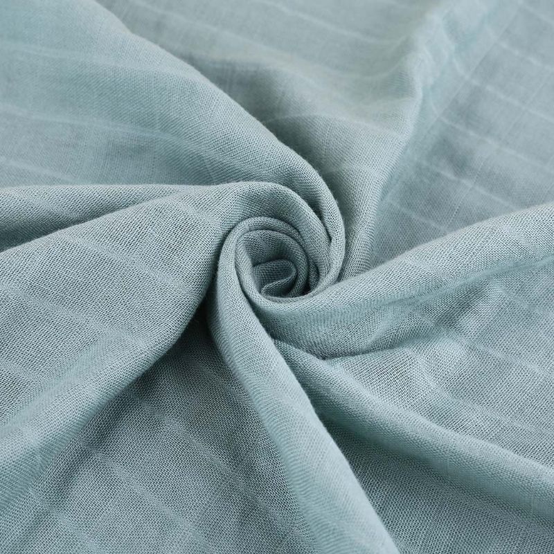 Khăn Yếm Hai Lớp Bằng Vải Cotton Tre Mềm Mại Thoáng Khí Cho Bé