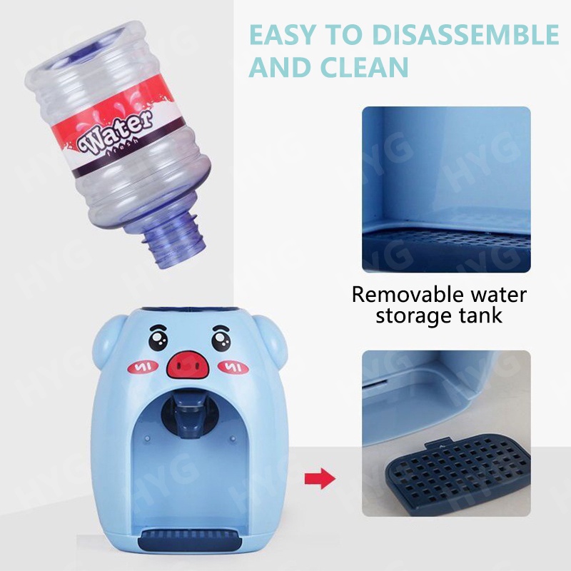 Đồ chơi máy lọc nước HYG Toys thiết kế hình heo dễ thương cho bé nhiều màu tùy chọn